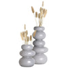 Cool Grey Cairns Glass Vase Set